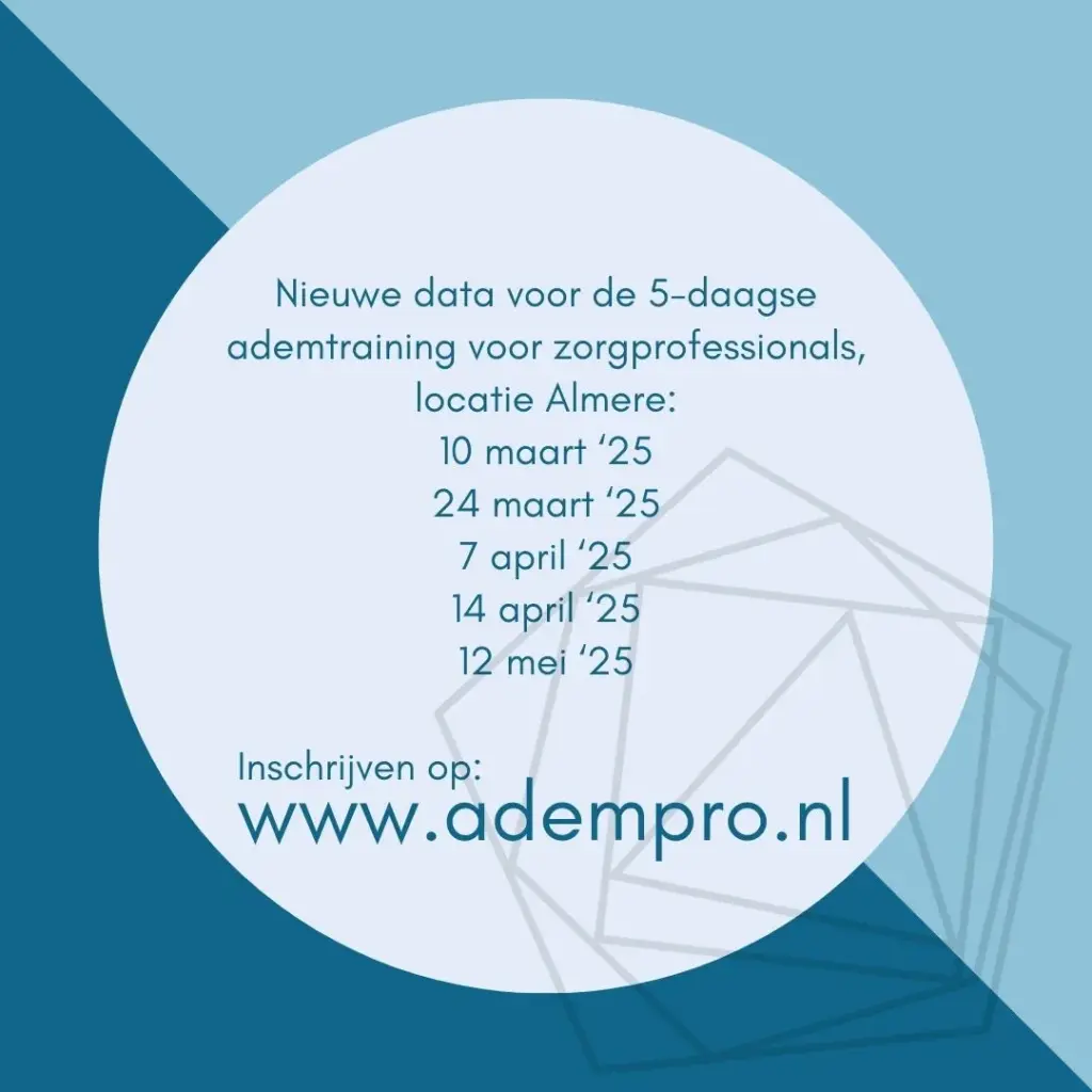 Training Ademinterventies voor zorgprofessionals
