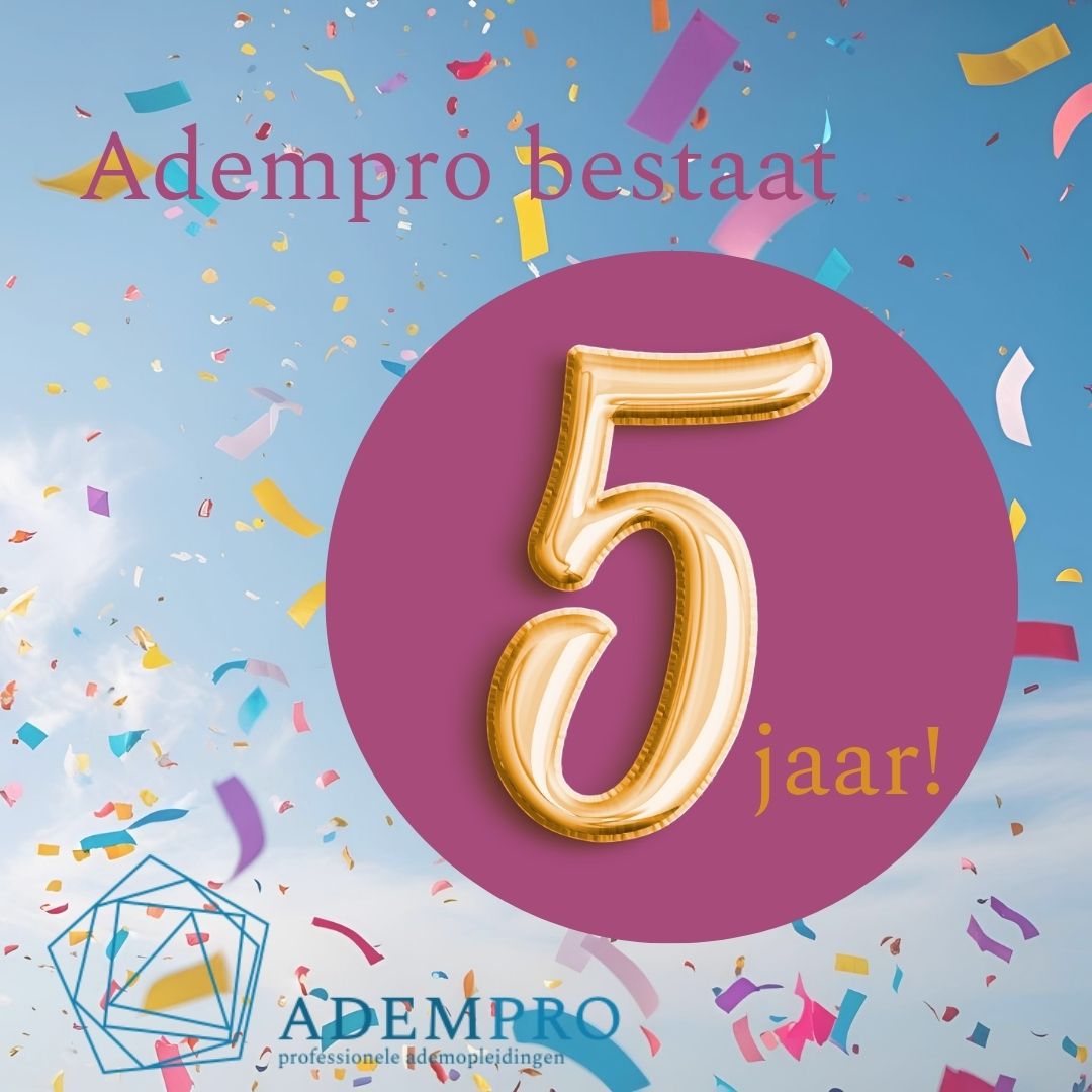 Ademcirkel jubileum 5 jaar! - Afbeelding 2